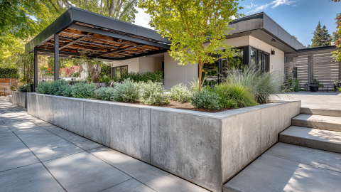 Concrete Retaining Walls