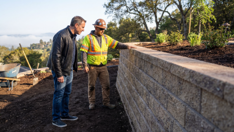 Stone Retaining Walls